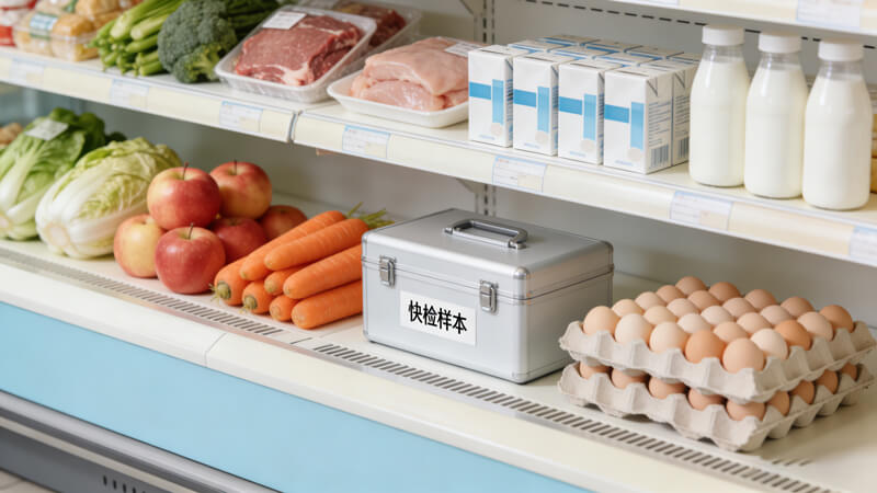 超市買食品檢測儀器怎么選？肉油蛋奶果蔬全檢，經(jīng)濟劃算廠家